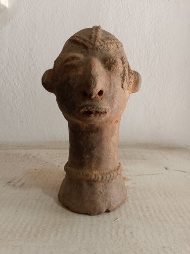 Statue Bura en Terre Cuite : Art Tribal Historique