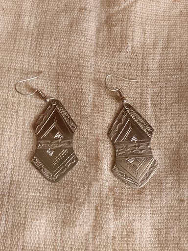 Boucles d'Oreilles en Argent Pur - Sérénité Argentée