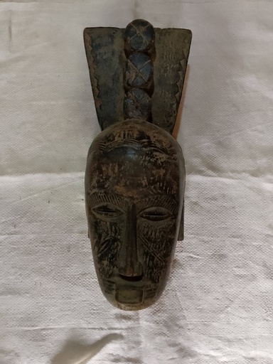 Masque Bénin XIXe siècle en bois - Pièce unique