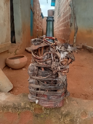 Bouteille Spirituelle Akpémi Akou - Protection Magique